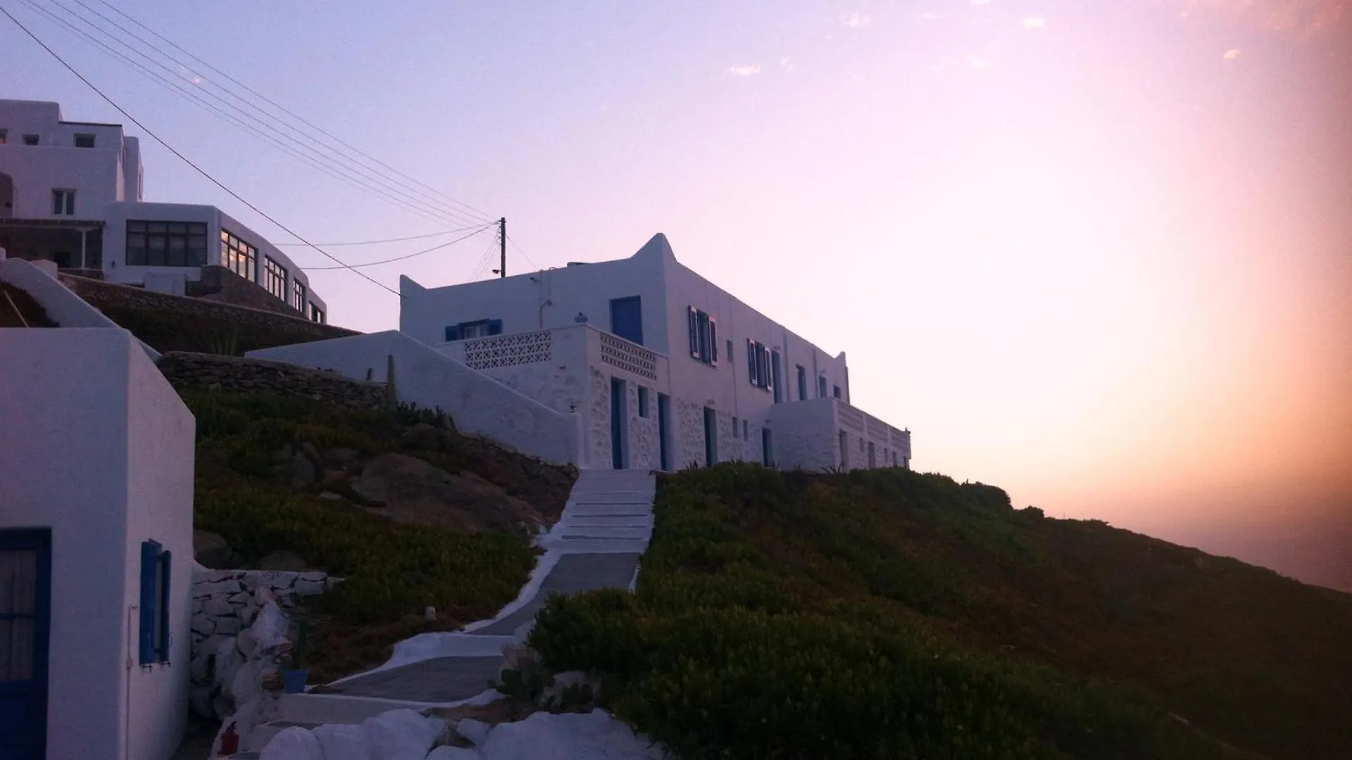 ホテル Markos Beach Rooms & Studios Mykonos Town