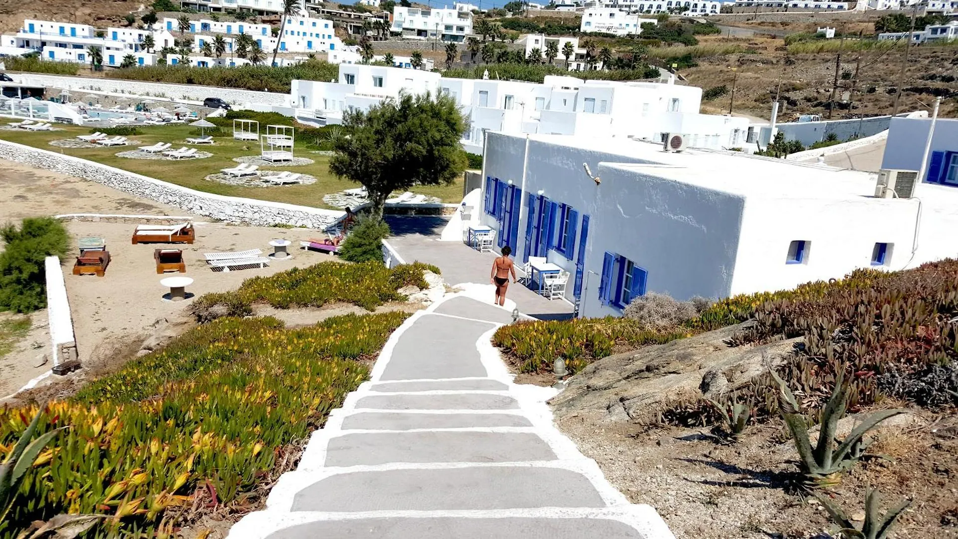 Markos Beach Rooms & Studios Mykonos Town Отель