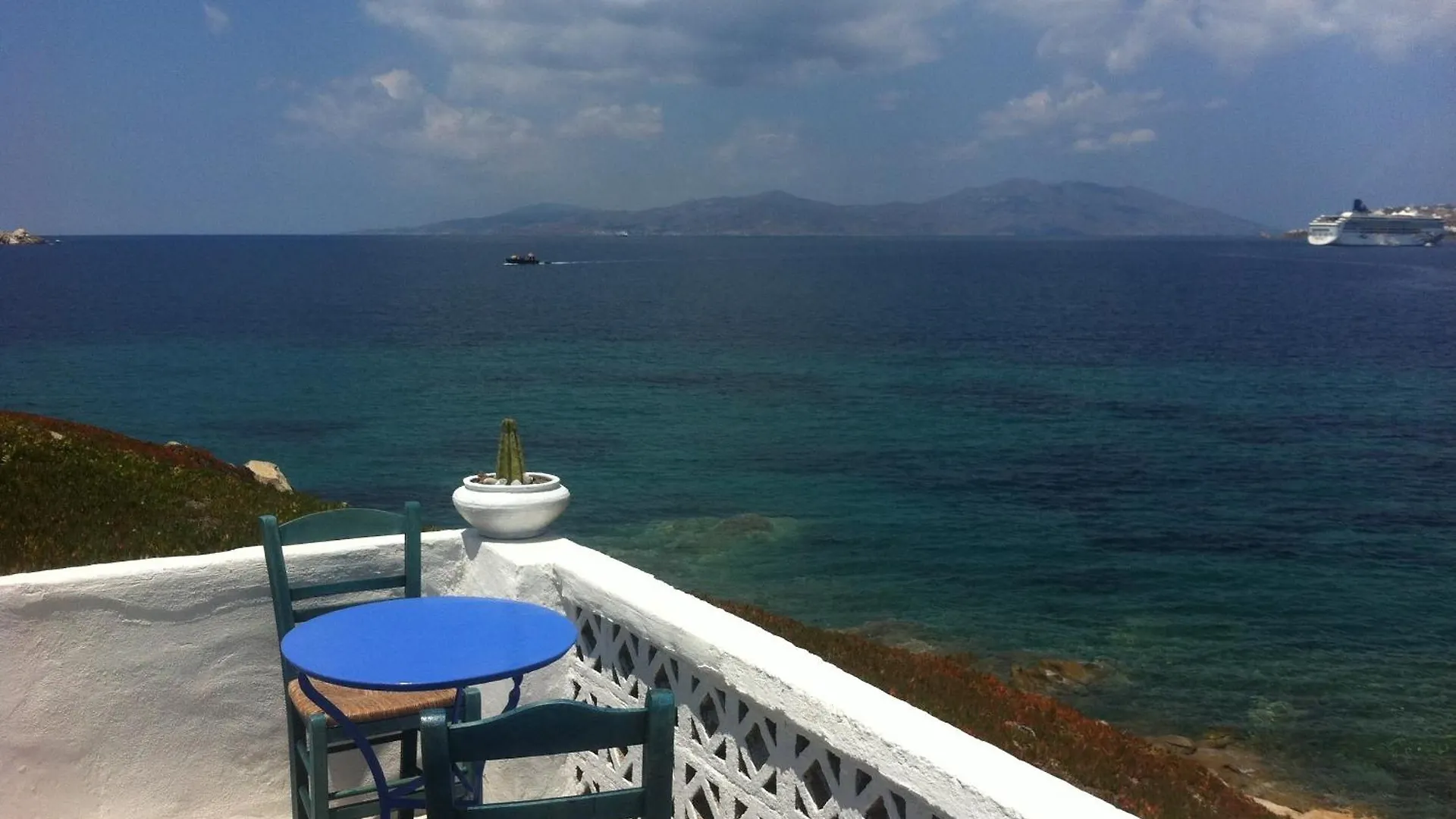 Отель Markos Beach Rooms & Studios Mykonos Town